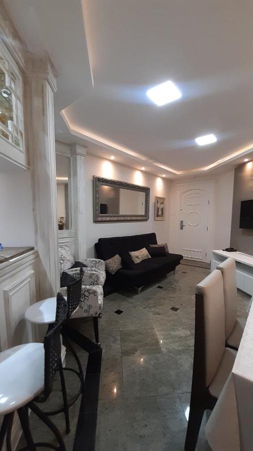 Lindo Flat No Edificio Cosmopolitan, Com Garagem E Piscina Lejlighed Santos  Eksteriør billede